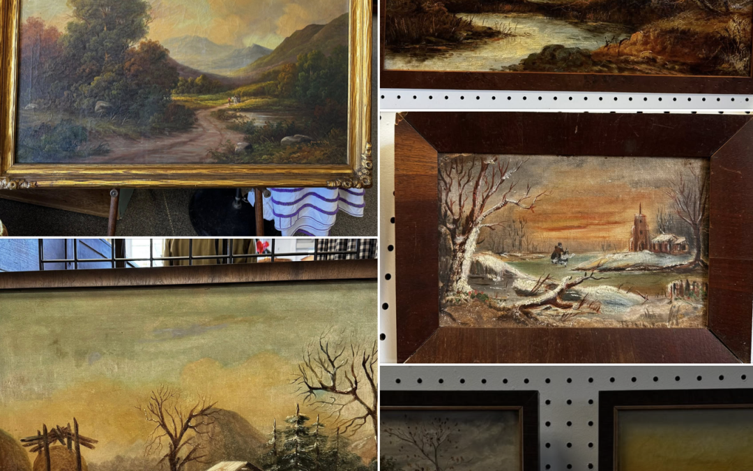 Coalfield Station Antiques has lots of artwork from the 19th Century!