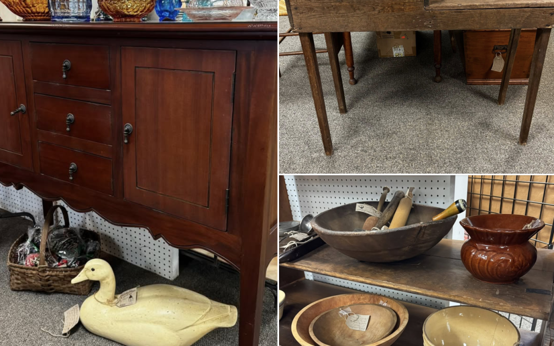 Vendor AGSS at Coalfield Station Antiques has a nice selection of primitives and high country items!